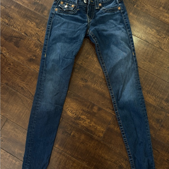 True Religion Dark Blue Skinny Jeans - Picture 1 of 2